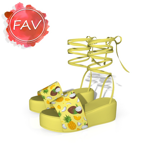 Coconut Tied Sandals KUPRA