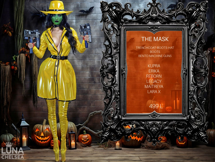❤️, The Mask , Halloween Costume, All Included.