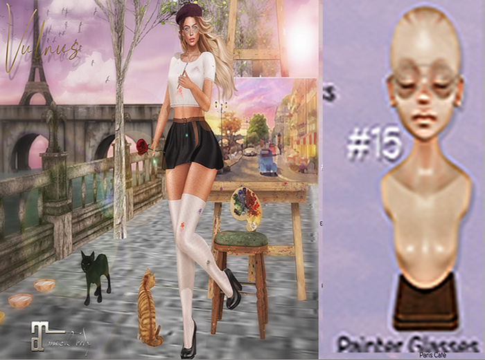 15 Spring In Paris Painter Glasses