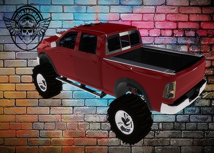 2017 POWER RAM TRUCK RED - TRUCK