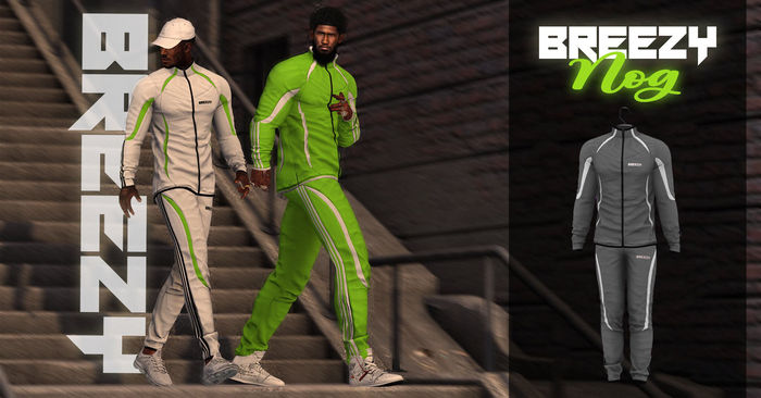 BREEZY - Nog Tracksuit ''Gray''
