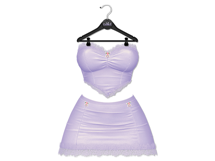 Loki - Abigail Velvet Set - Lavender