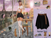 12 Spring In Paris Painter Skirt