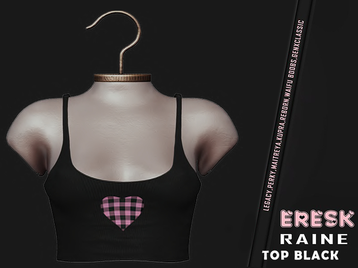 Eresk :: Raine Top Black (ADD)