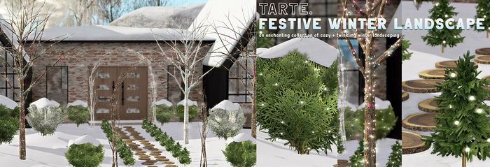 tarte. festive winter landscape - FULL SET