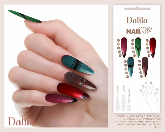 Dalila Macy Nail Kit