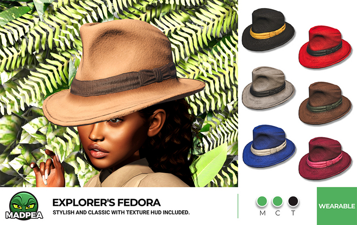 MadPea Explorer's Fedora