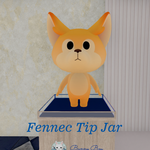BB Cute Fennec Tip Jar