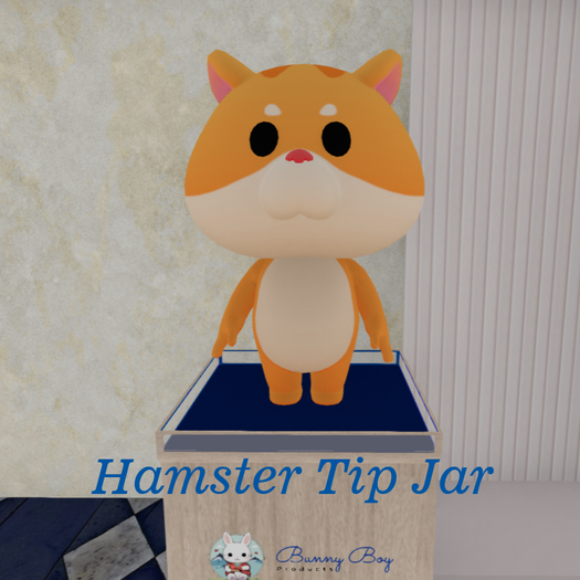 BB Cute Hamster Tip Jar