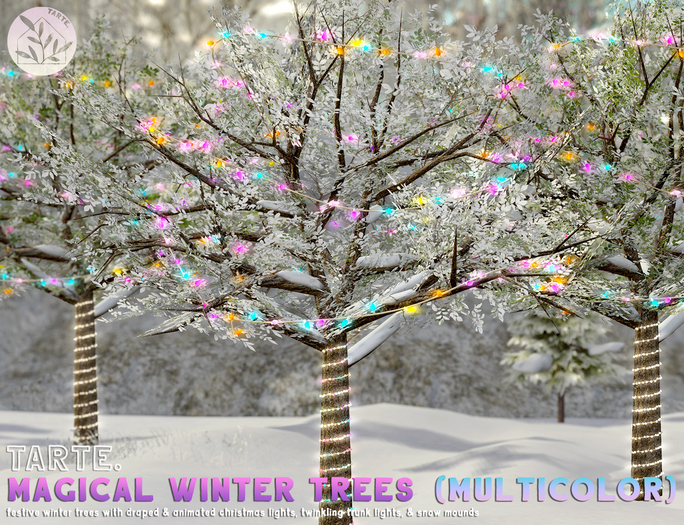 tarte. magical winter tree (multicolor bulbs)