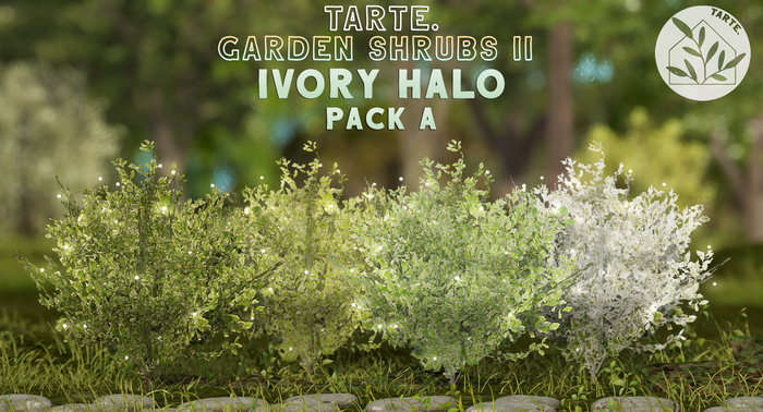 tarte. ivory halo shrub (pack A)