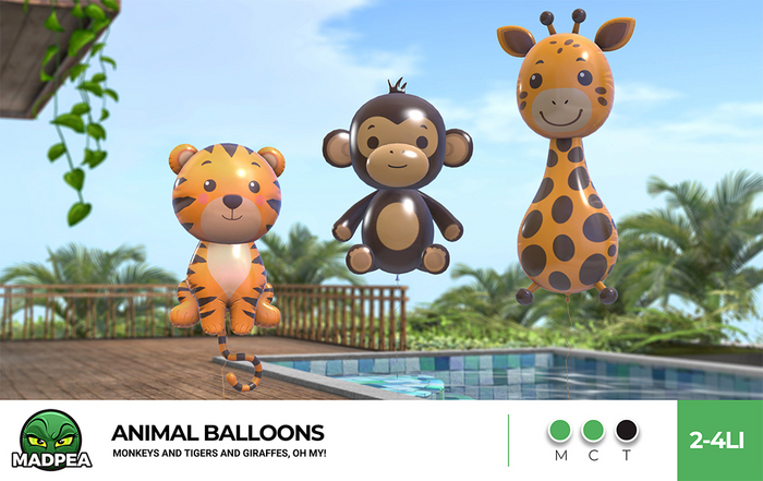 MadPea Animal Balloons