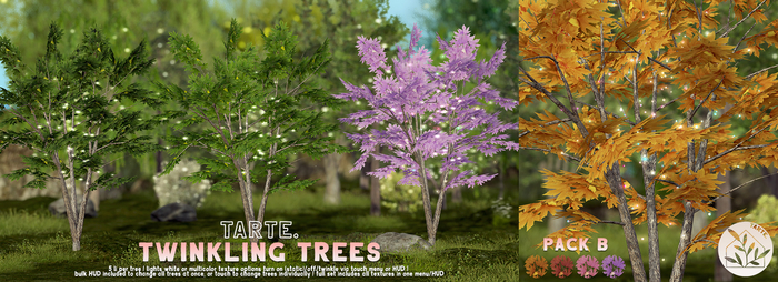 tarte. twinkling trees (pack B)