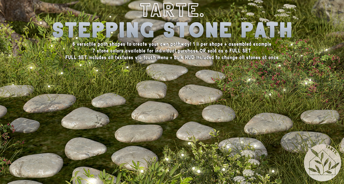 tarte. stepping stone path (granite)