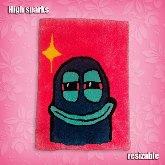 S. High Sparks Rug & Wall Decor *unpack me*