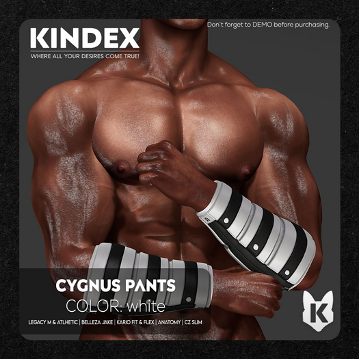 .KindeX. 24I01 Cygnus Bracers - white
