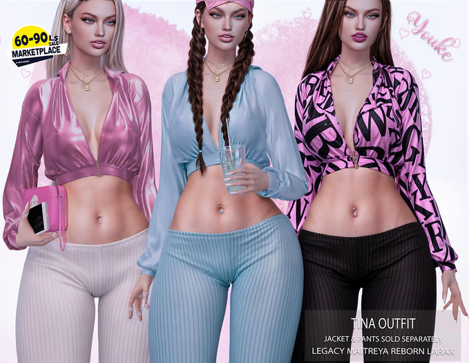 .:: Youke.::Tina Pack Jacket Solid ( 9 Collors )