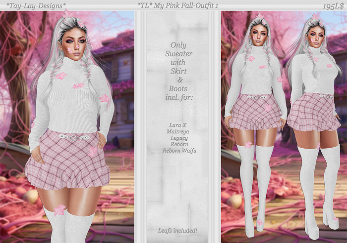 *Tay-Lay-Designs* My Pink Fall-Outfit 1