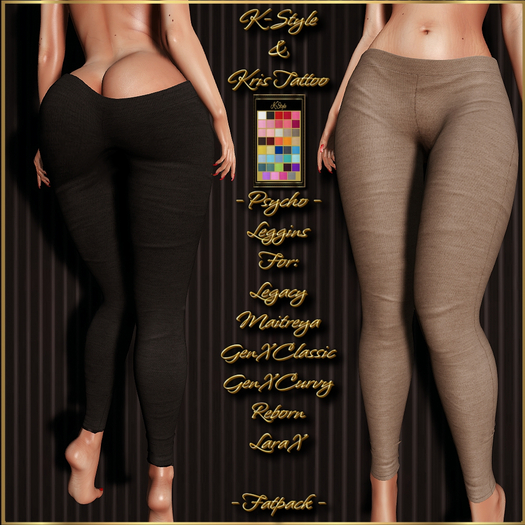 [K-Style] PSYCHO LEGGINS - FATPACK #2