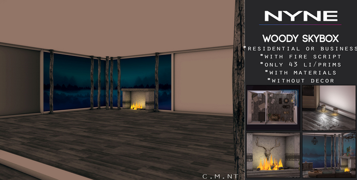 [NYNE] Woody Apartment - Skybox //Modify