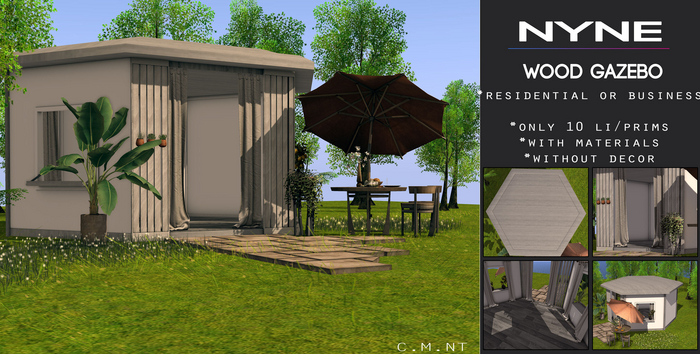 [NYNE] Woody Gazebo //Modify