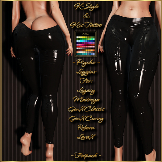 [K-Style] PSYCHO LEGGINS - FATPACK #4