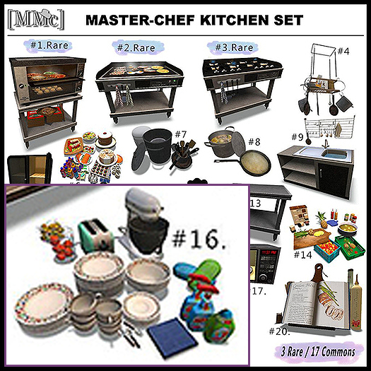 16.[MMc] Master-Chef Table Items 3