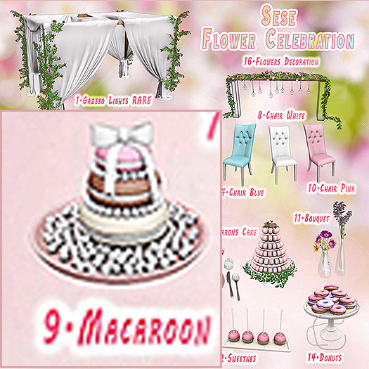 9.Sese - Flower Celebration - Macaroon