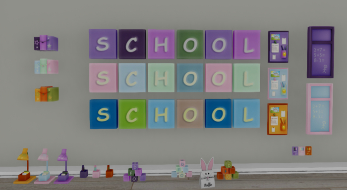 ~Stuffie~ School Set