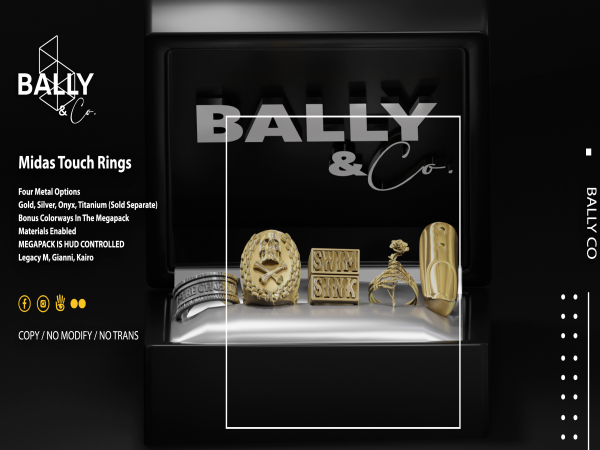 BALLY & CO Midas Touch Rings Gold
