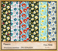 Flowers textures  jpg 1024X1024 full perm