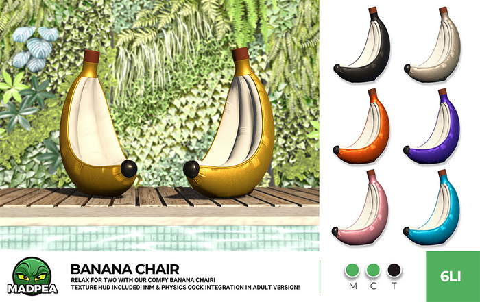 MadPea Banana Chair PG