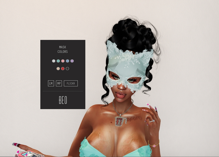 BEO - Rebecca gacha - Cat mask RARE