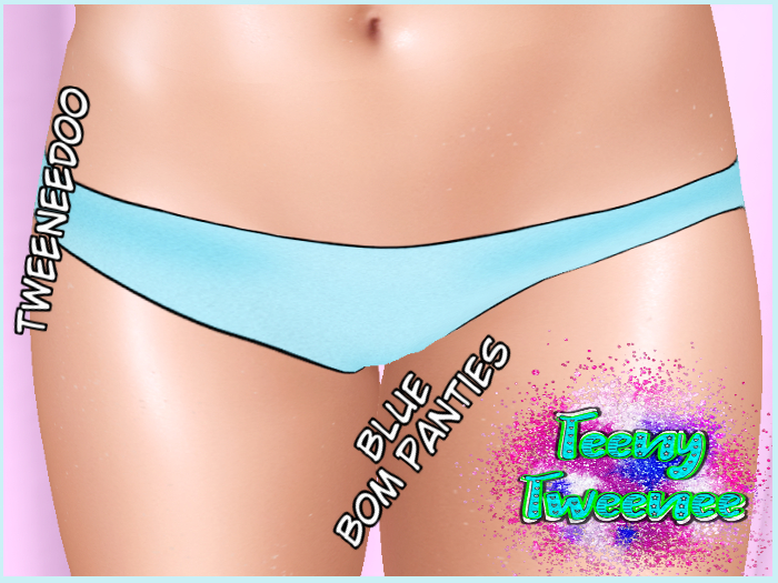 Blue Bom Panties (Add to Unpack)