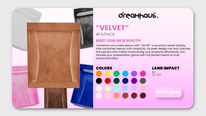 dreamhaus. [B] Velvet #FATPACK