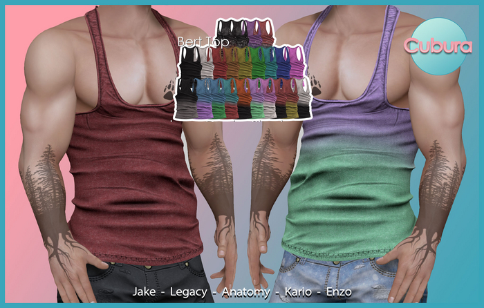 Cubura Bert Tank Top[ADD]