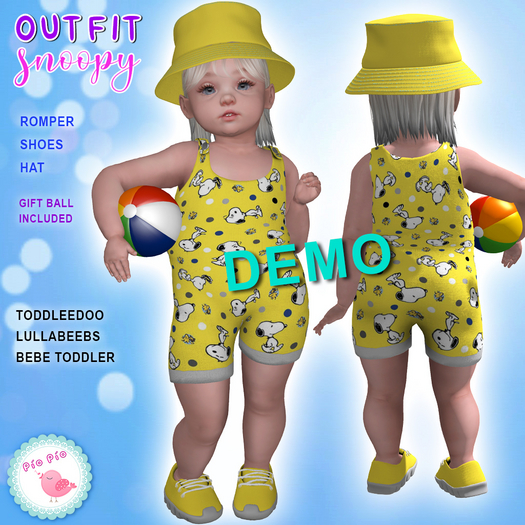 [.G] Outfit Snoopy DEMO