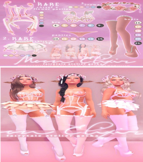 Moon Elixir - Fairytale Atelier Complete Set ONYX  (MAITREYA)
