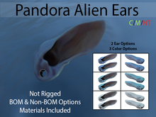 Pandora Alien Ears - Tintable (Materials Enabled)