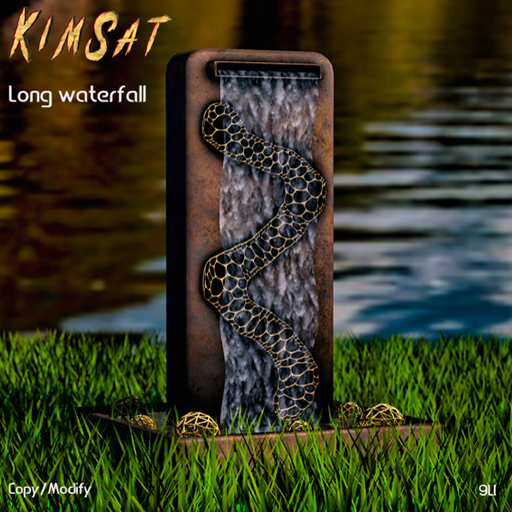   LONG WATERFALL FOUNTAIN - KIMSAT