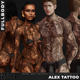 [BL] Alex tattoo unisex // fullbody