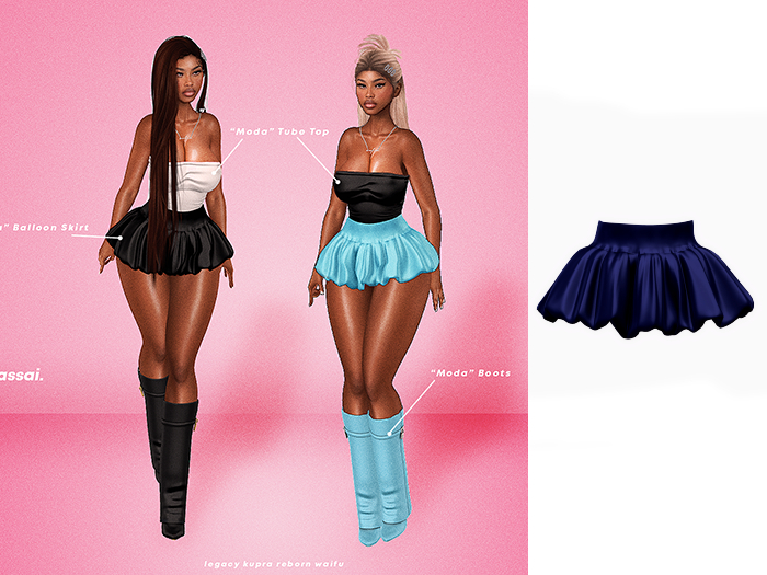 [CASSAI] Moda Skirt - Sailor