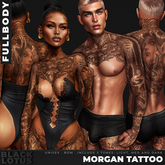 [BL] Morgan tattoo unisex // fullbody