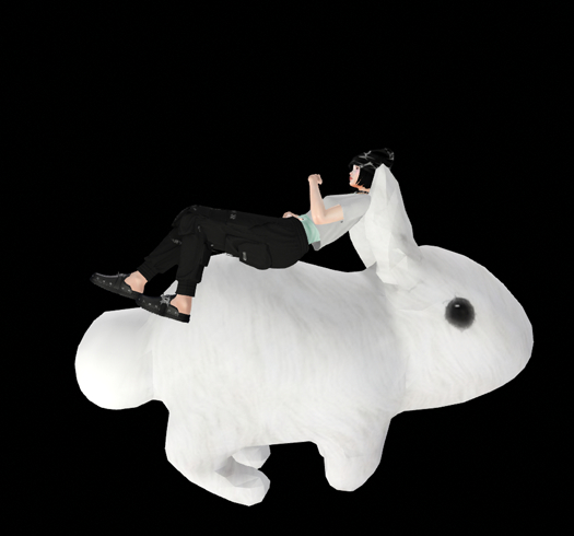 +KAMU+**white rabbit chair*