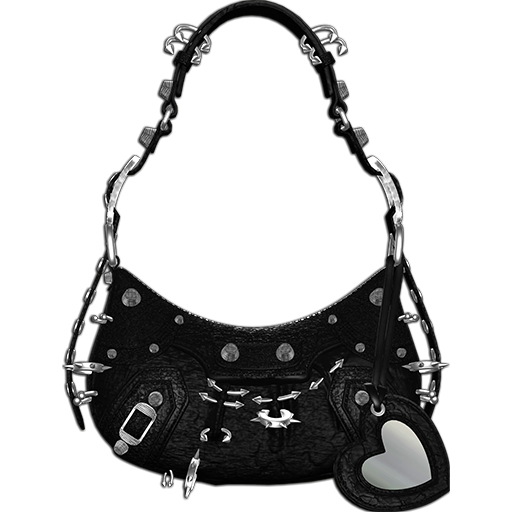 Melange: Reecey Handbag [Black]