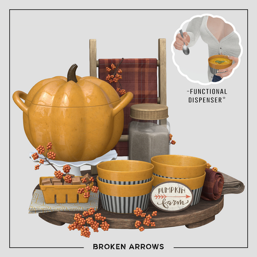BROKEN ARROWS - Autumn Tray - Yellow 