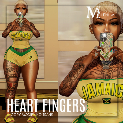 [ MILENIUM ] - HEART FINGERS - UNPACK