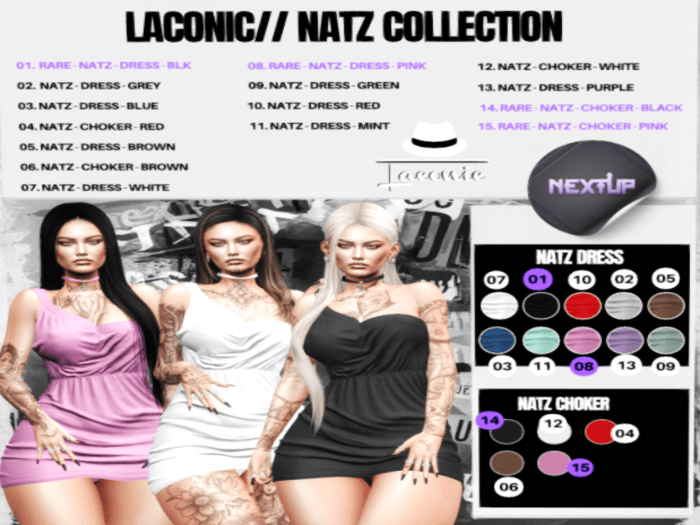 15. RARE - NATZ - CHOKER - PINK