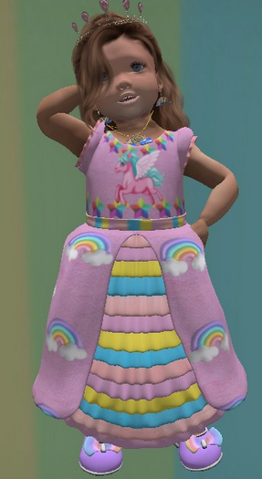 TTV Somewhere Over The Rainbow Outfit TD Baby