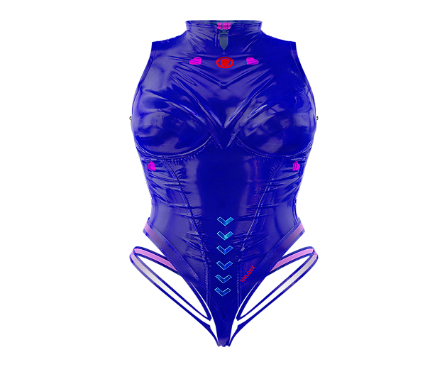 KYMILE - Ava Bodysuit - Blue